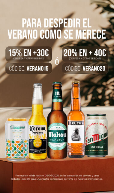 Descubre nuestros descuentos en Cerveza y otras bebidas